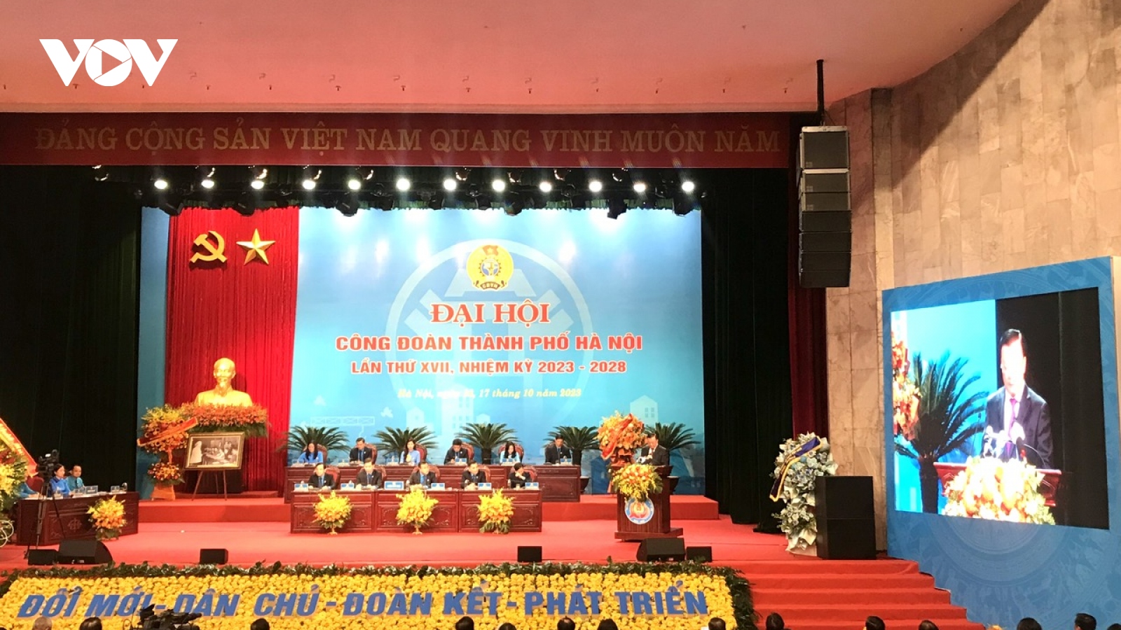 Ông Phạm Quang Thanh tái đắc cử Chủ tịch Liên đoàn lao động thành phố Hà Nội